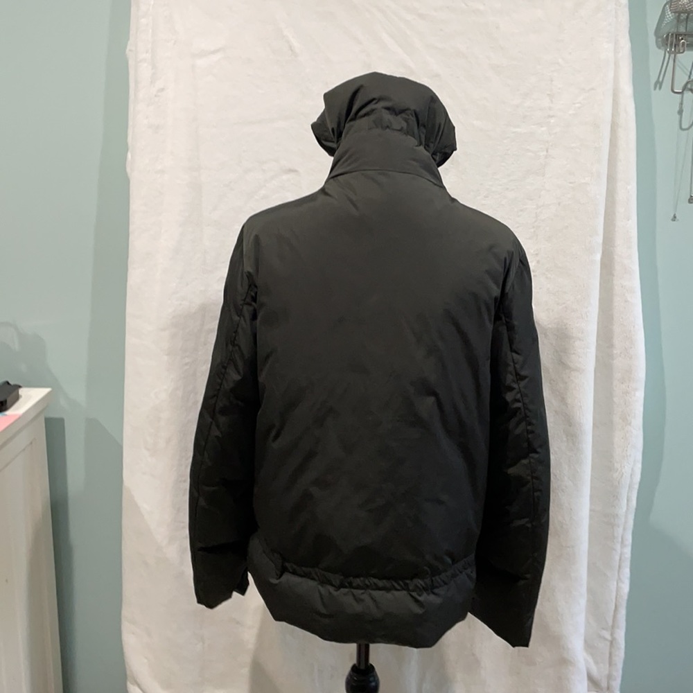 Jil Sander Tech Down Jacket Olive- Euc - image 5